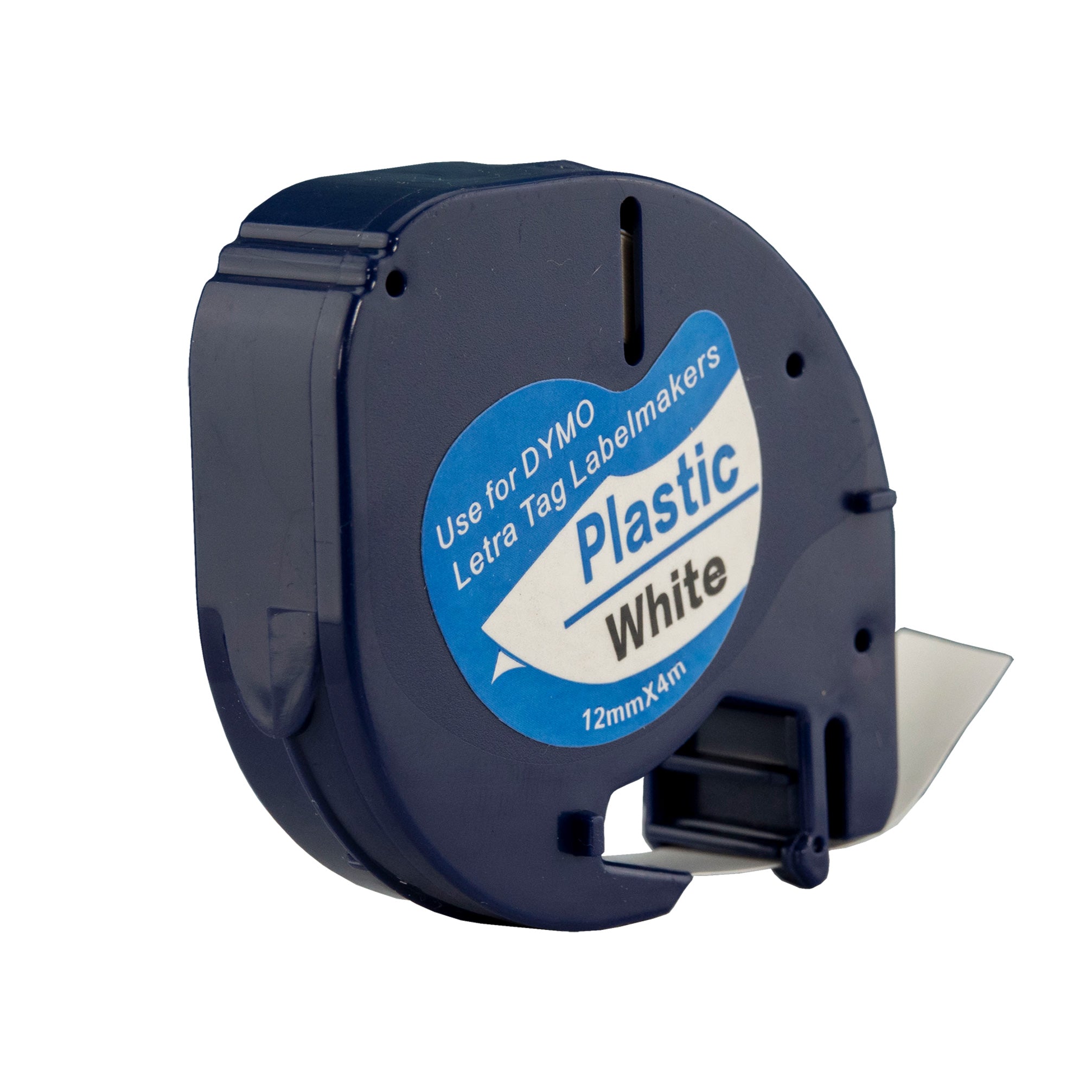Compatible Label Tapes for Dymo SD91201 12mm Tapes Black Text on White Labels