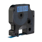 Compatible Label Tapes for Dymo SD45016 12mm Tapes Black Text on Blue Labels