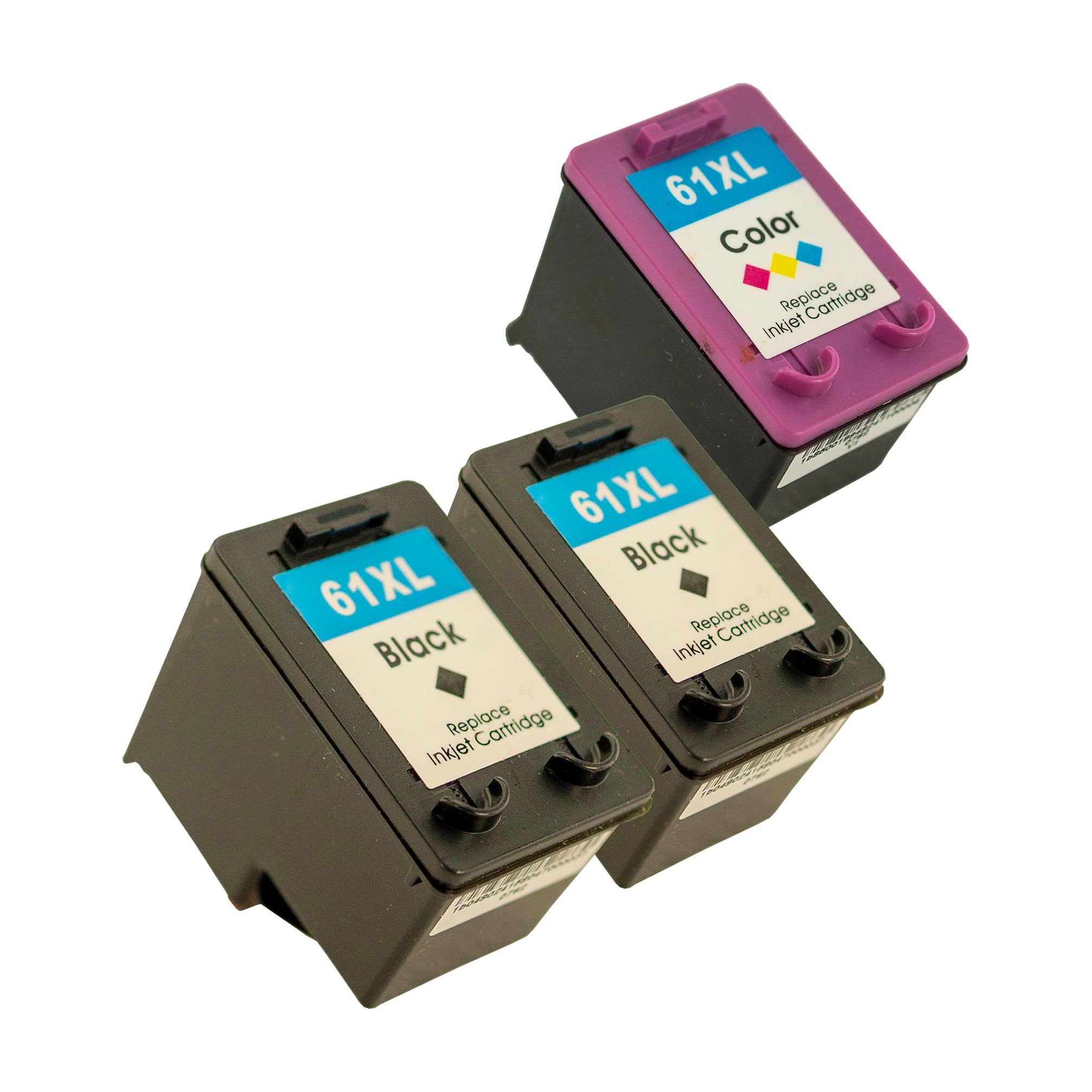 Compatible HP Ink Cartridges 61XL Black(CH563WA) + 61XL TriColour(CH564WA)