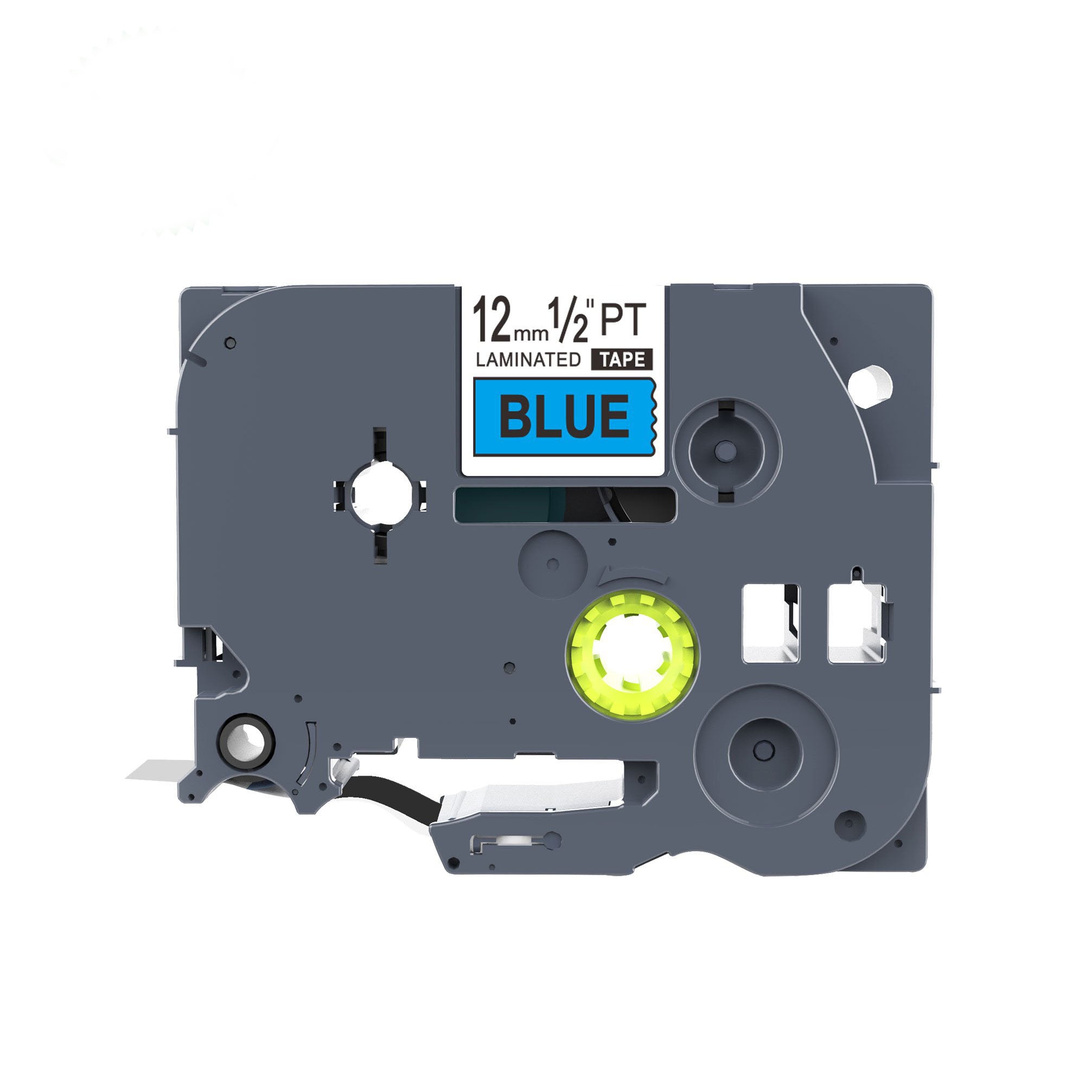 Compatible Label Tapes for Brother TZe-531 12mm Black Text on Blue Labels