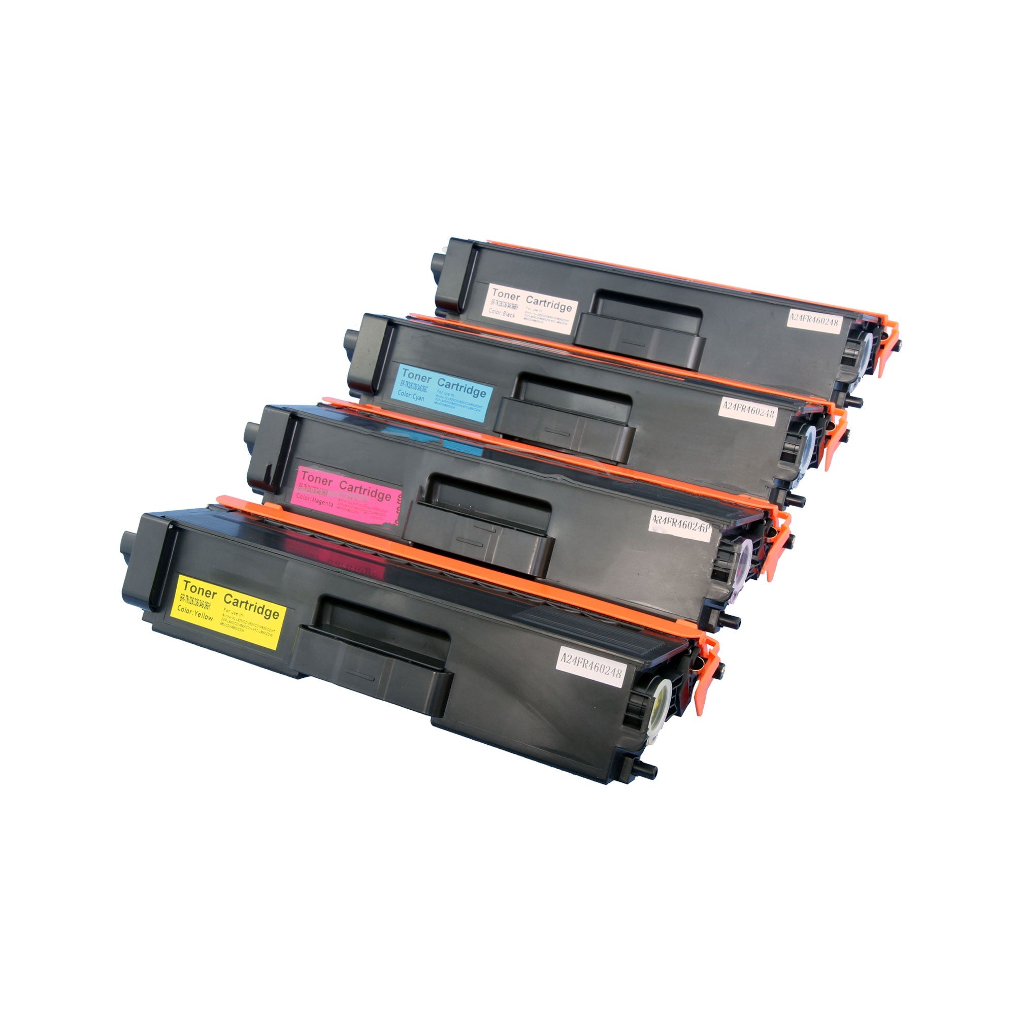 Get High-Quality Prints for Less: 4x Compatible Brother TN-346 Toner Cartridges (BK+C+M+Y)