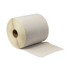 100mm x 75mm (4"x3") Direct Thermal Permanent Label, 750 Labels Per Roll, 25mm Core, Perforated-6 Rolls