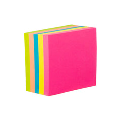 2x Blumax Sticky Notes pad, page maker bookmaker, Mixed Color 500 Sheets/Pk