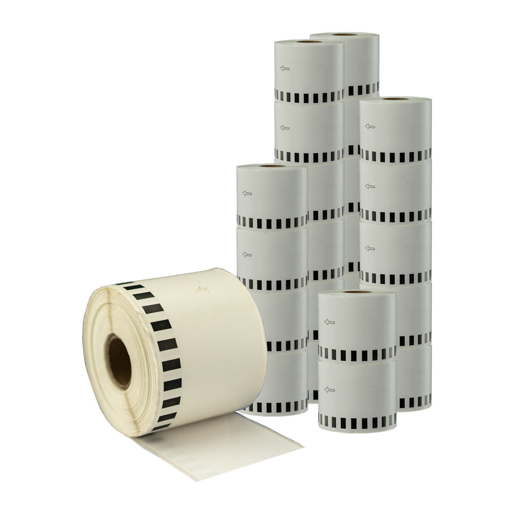 24x Compatible Brother DK-11202 Shipping Refill labels 62mm x 100mm 300 Labels/Roll