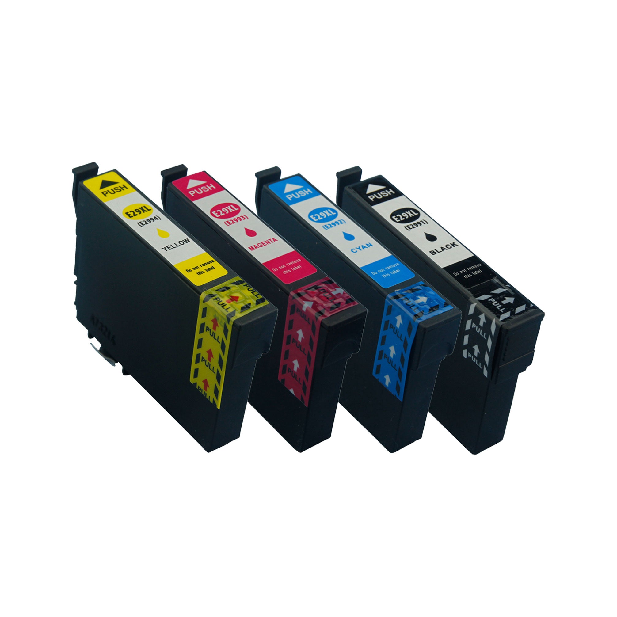 4x Compatible Epson 29XL (BK+C+M+Y) Ink Cartridges