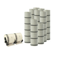 Compatible Brother DK-11202 White Labels 62mm x 100mm 300 Labels per Roll 42+2