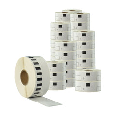 48x Compatible Brother DK-22210 Refill labels 29mm x 30.48m Continuous Length