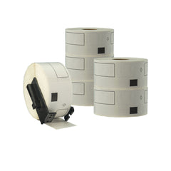 Compatible Brother DK-11208 White Address Labels 38mm x 90mm 400 Labels Per Roll 5+1