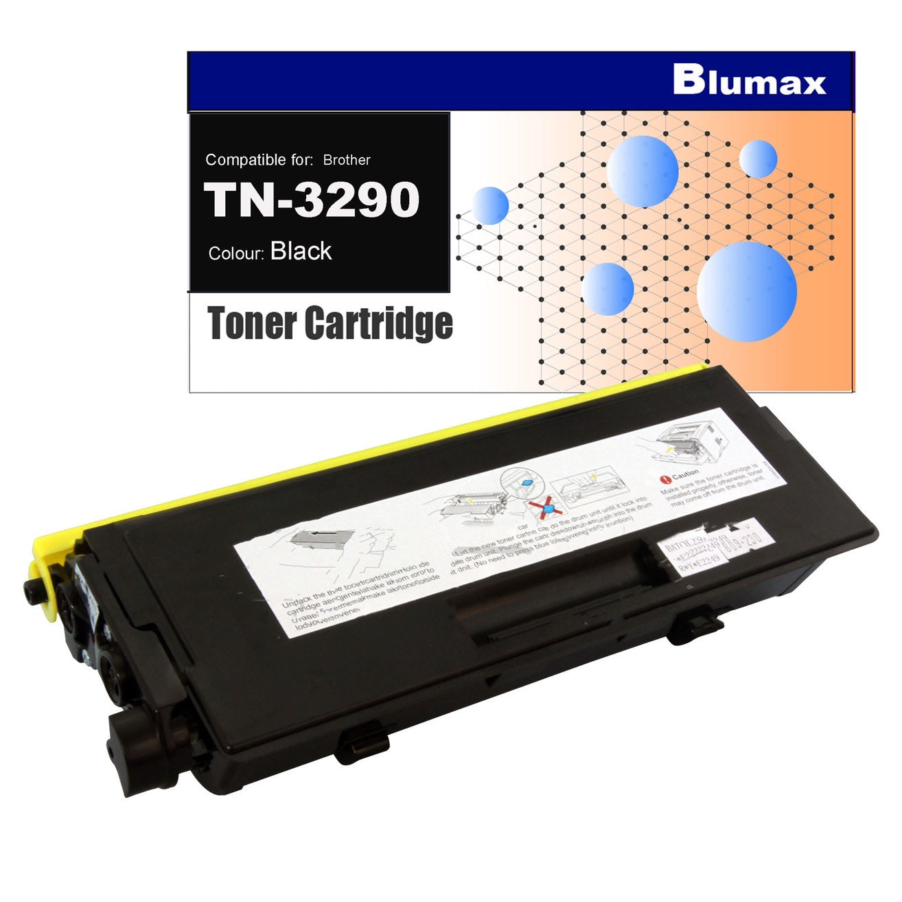 Blumax Compatible Toner for Brother TN-3290 Black Toner Cartridges