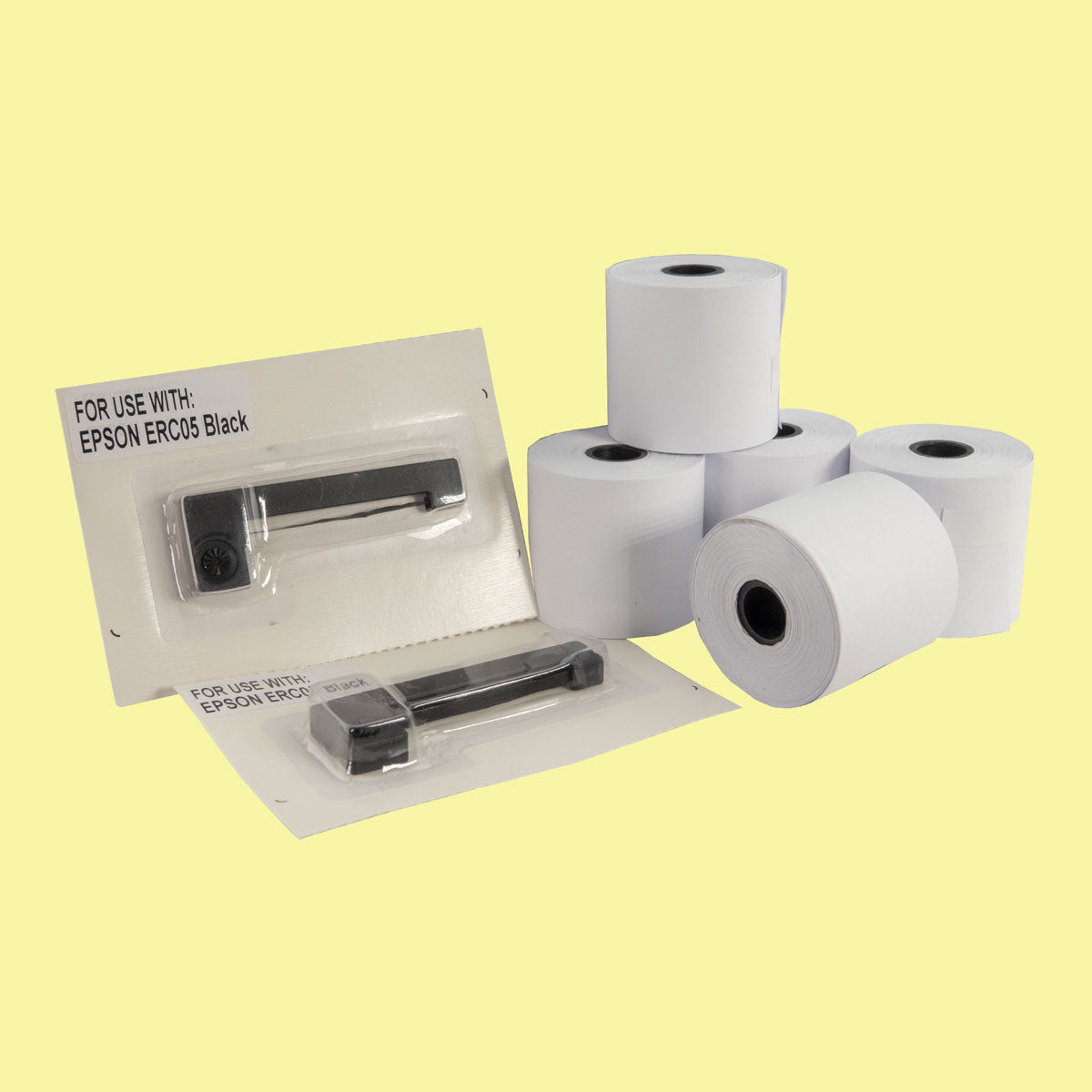 Blumax Auto Tester Ribbon and Paper Roll Packages