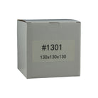 130mm x 130mm x 130mm White Carton Cardboard Shipping Box (#1301)