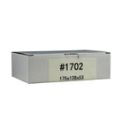 175mm x 175mm x 45mm White Carton Cardboard Shipping Box (#1702)