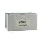 220mm x 180mm x 120mm White Carton Cardboard Shipping Box (#2207) for 3KG Satchel