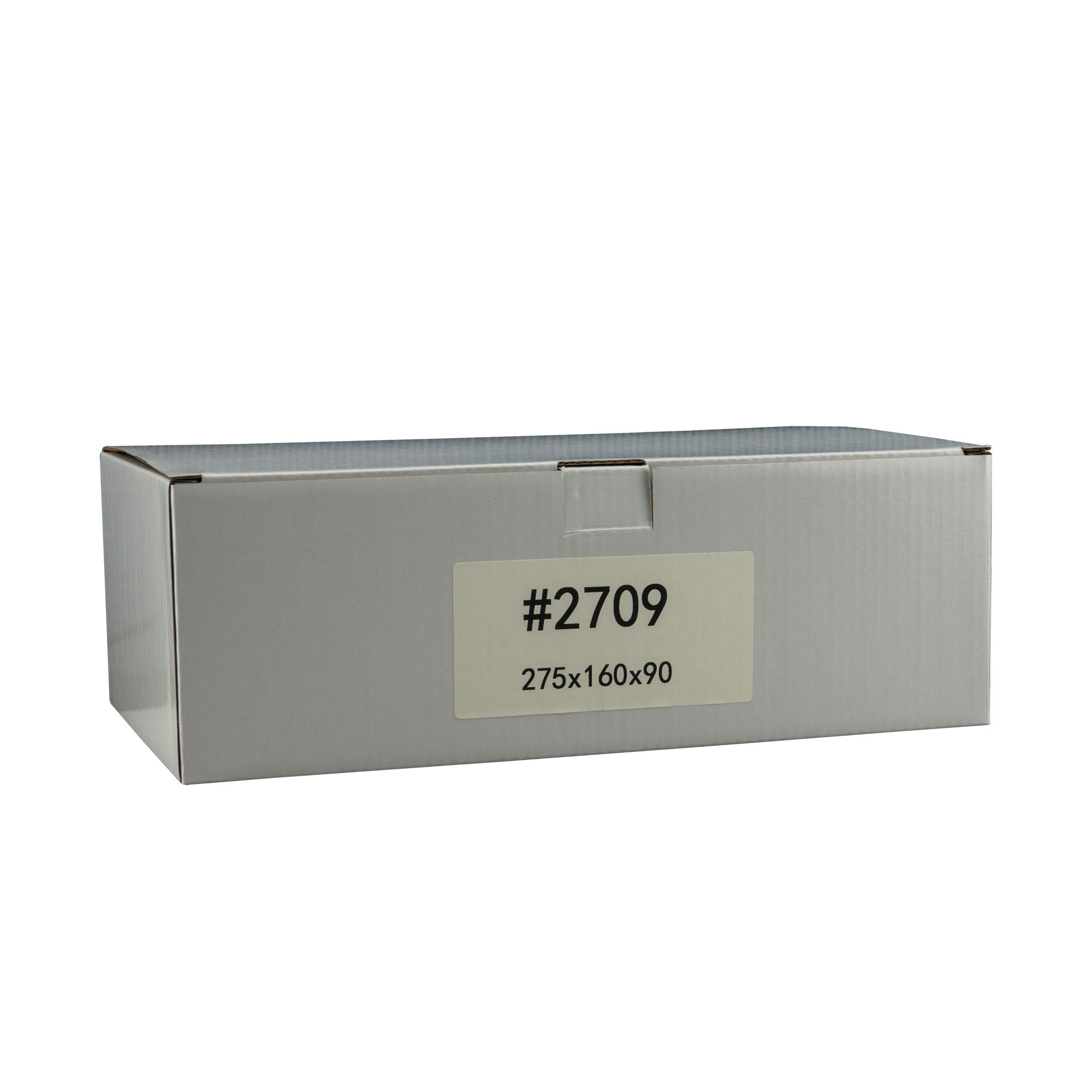 275mm x 160mm x 90mm White Carton Cardboard Shipping Box (#2709)