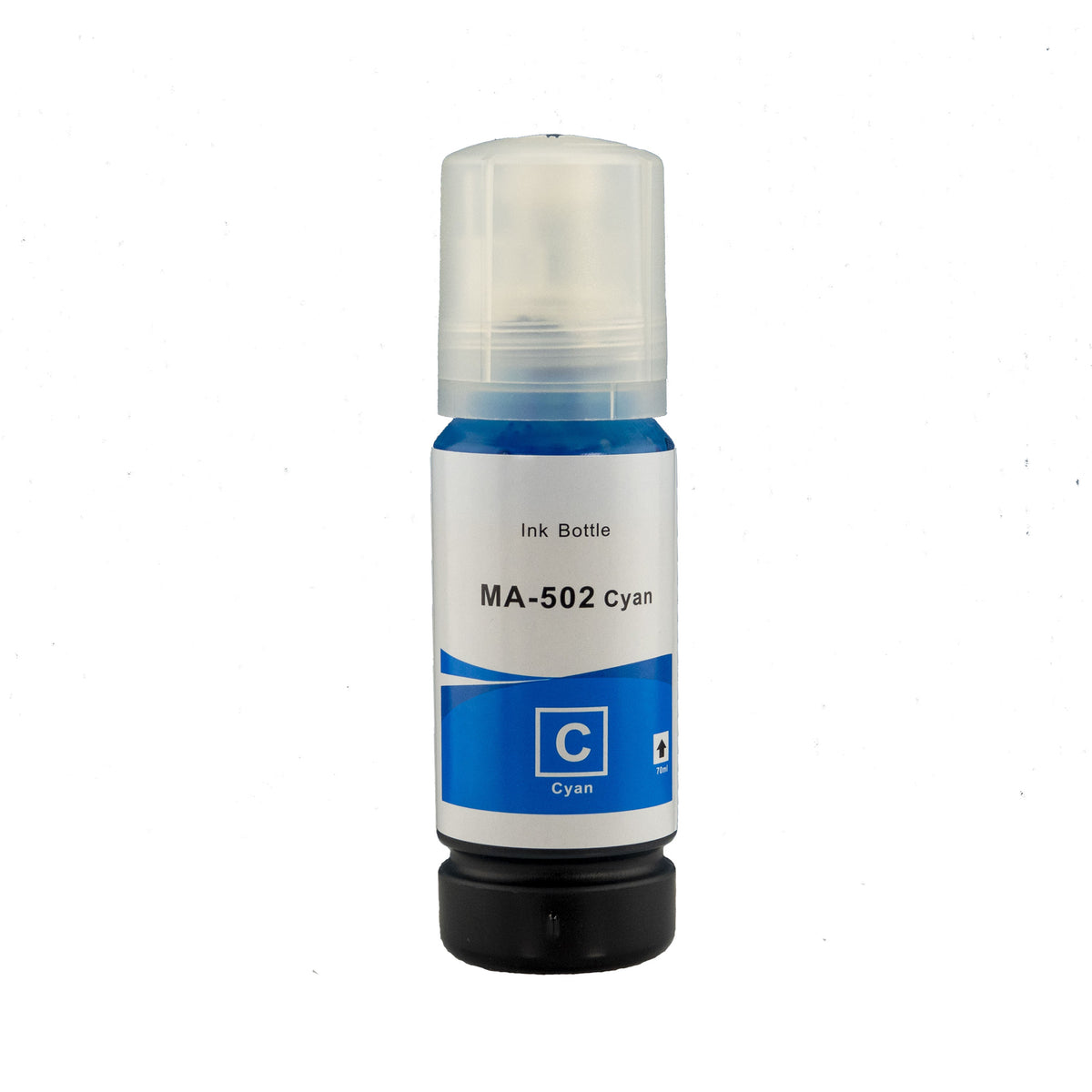 Compatible Refill Ink for Epson T502 ECO Tank Cyan ink Bottle