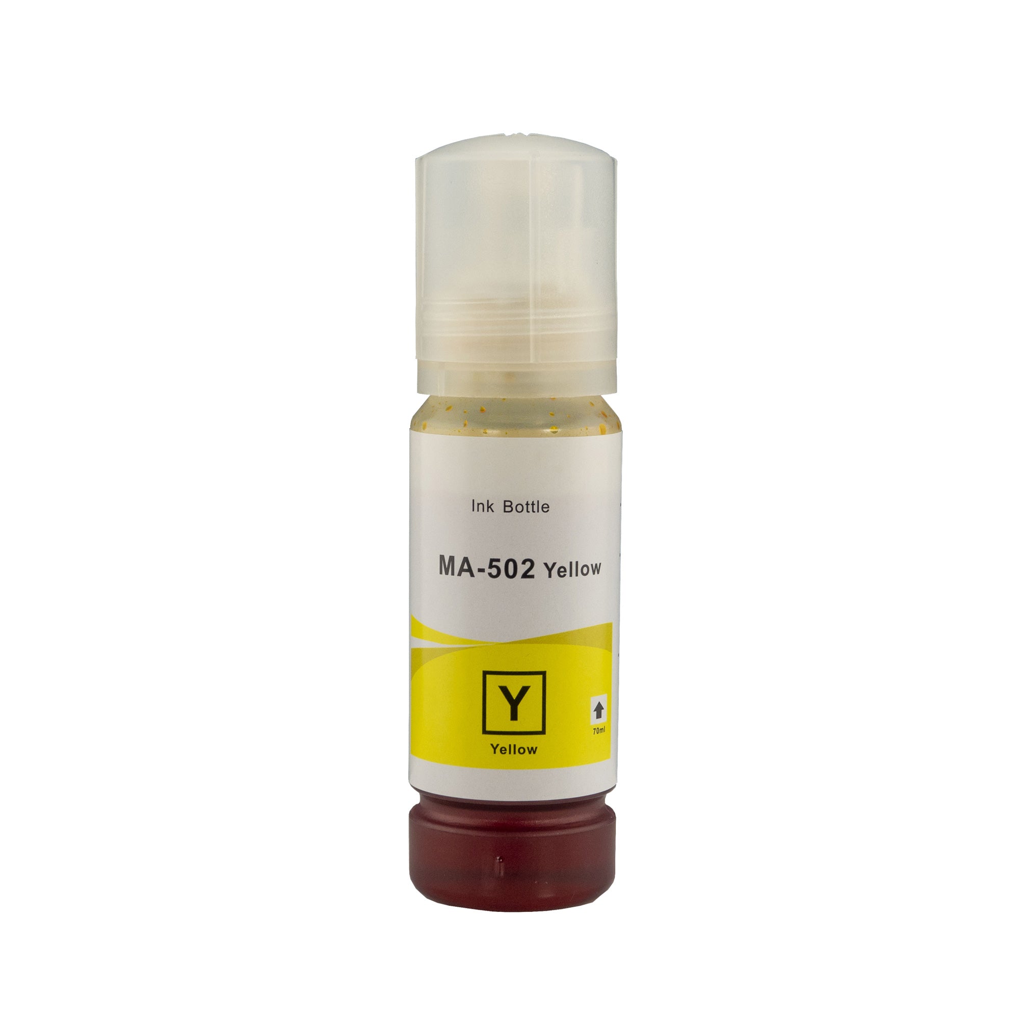 Compatible Refill Ink for Epson T502 ECO Tank Yellow ink Bottle