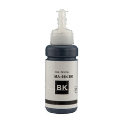 Compatible Refill Ink for Epson T664 ECO Tank Black ink Bottle