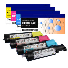 Compatible Toner Cartridges for Fuji Xerox CT200649 / CT200650 / CT200651 / CT200652 (C525A)