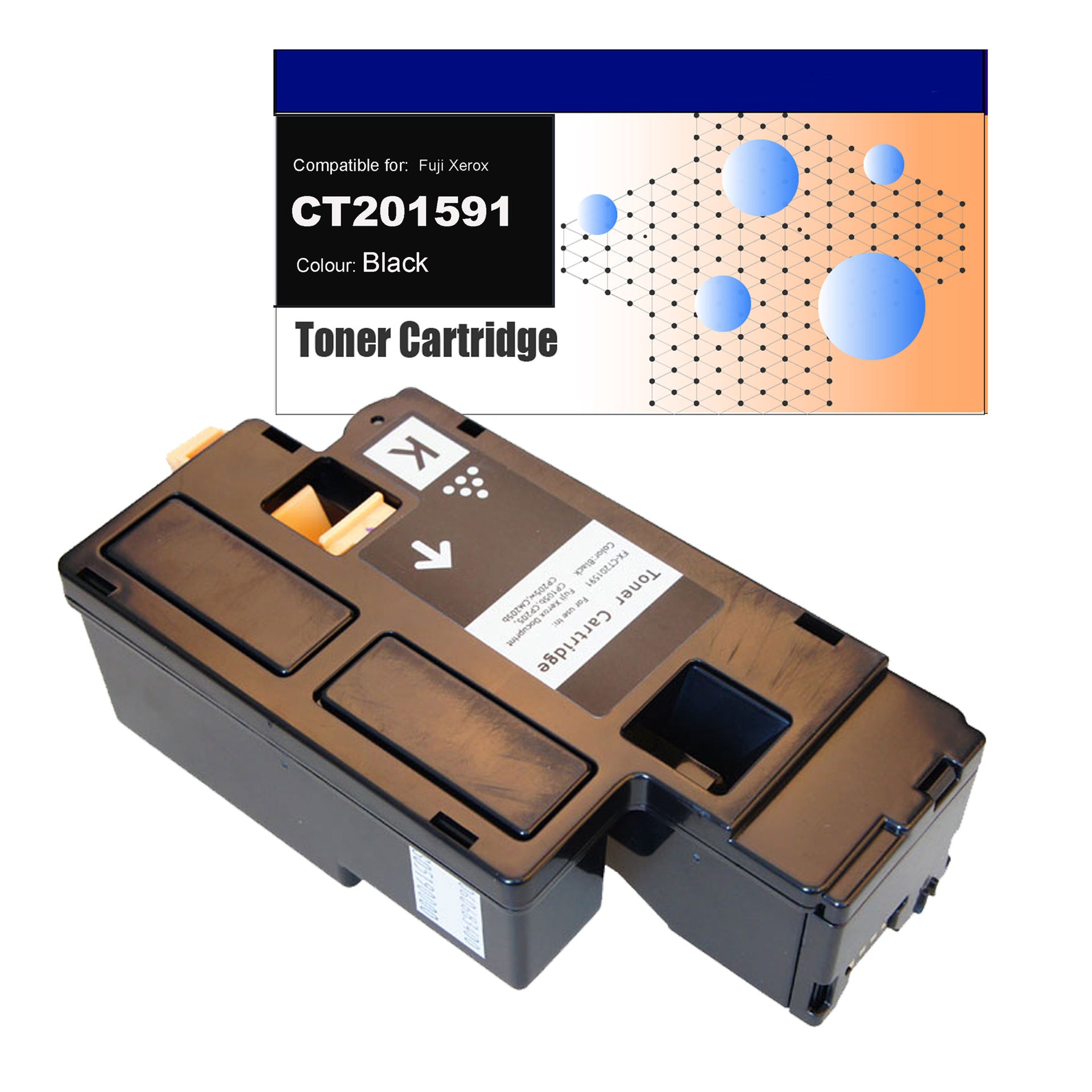 Compatible Fuji Xerox CT201591 (CP105) Black Toner Cartridges – Blumax