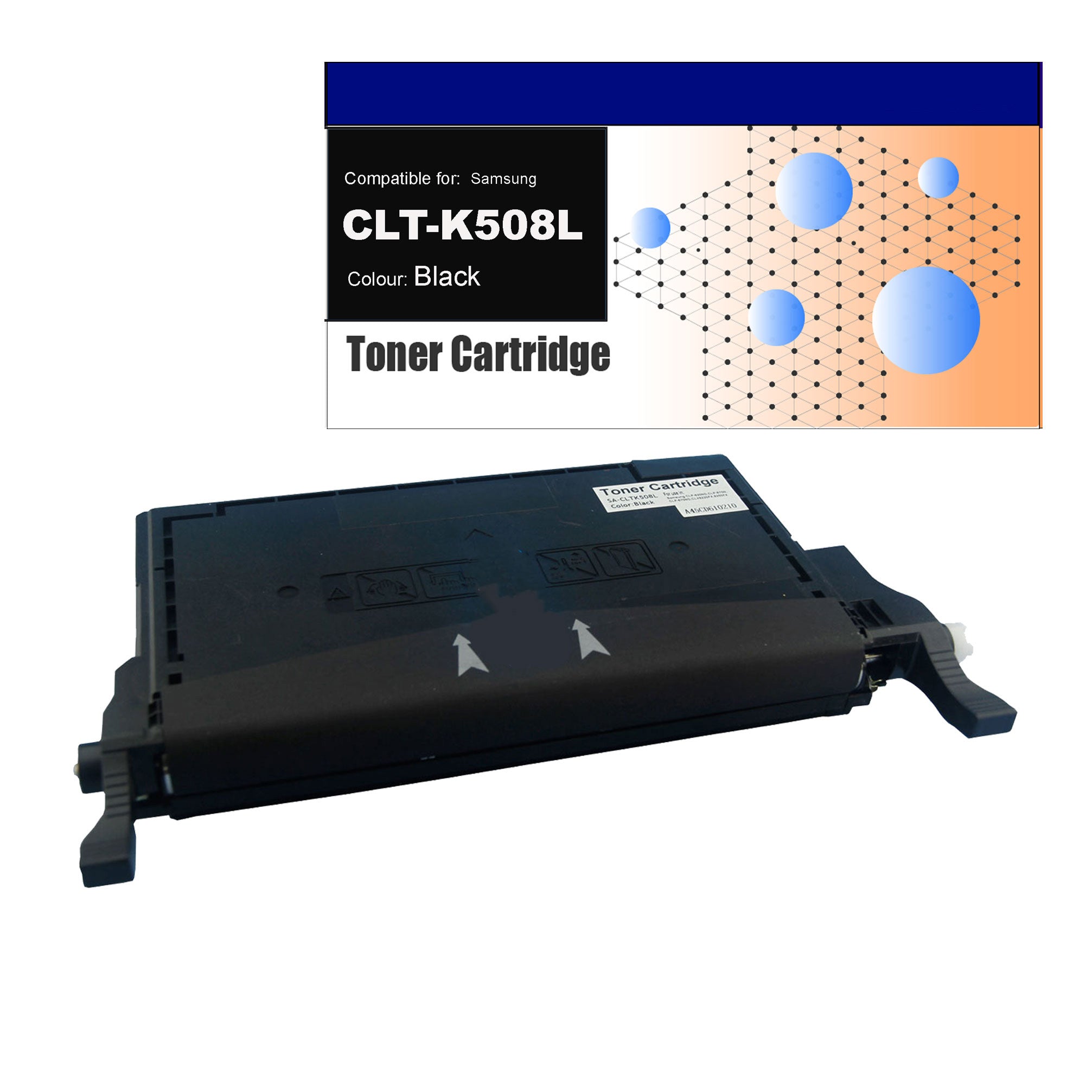 Compatible Toner for Samsung CLT-K508L Black Toner Cartridges