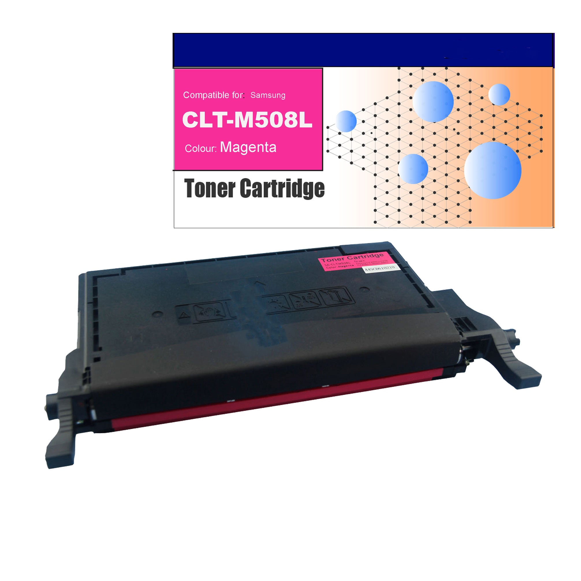 Compatible Toner for Samsung CLT-M508L Magenta Toner Cartridges