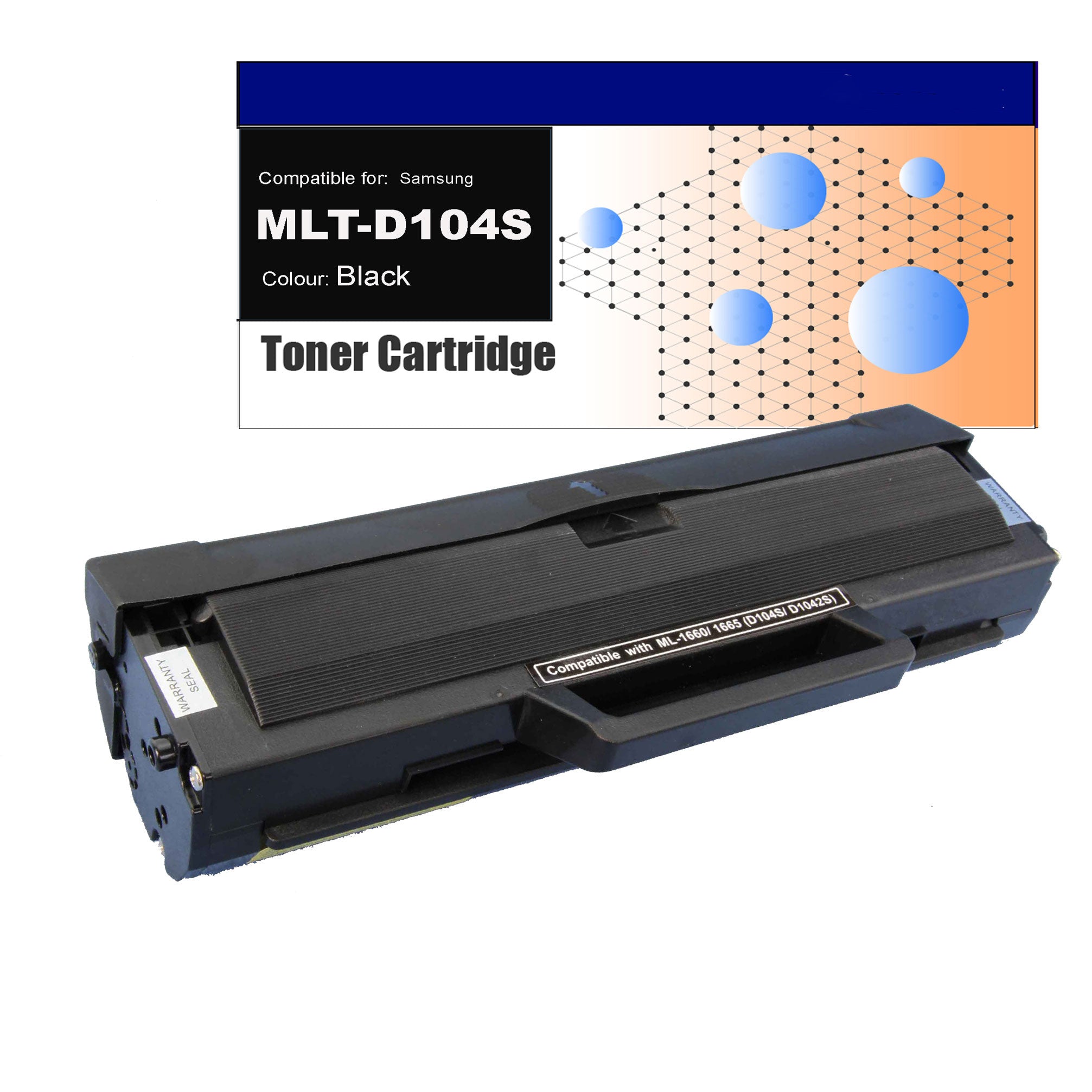 Compatible Toner for Samsung MLT-D104S Black Toner Cartridges