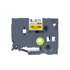 Compatible Label Tapes for Brother TZe-641  18mm Black Text on Yellow Labels