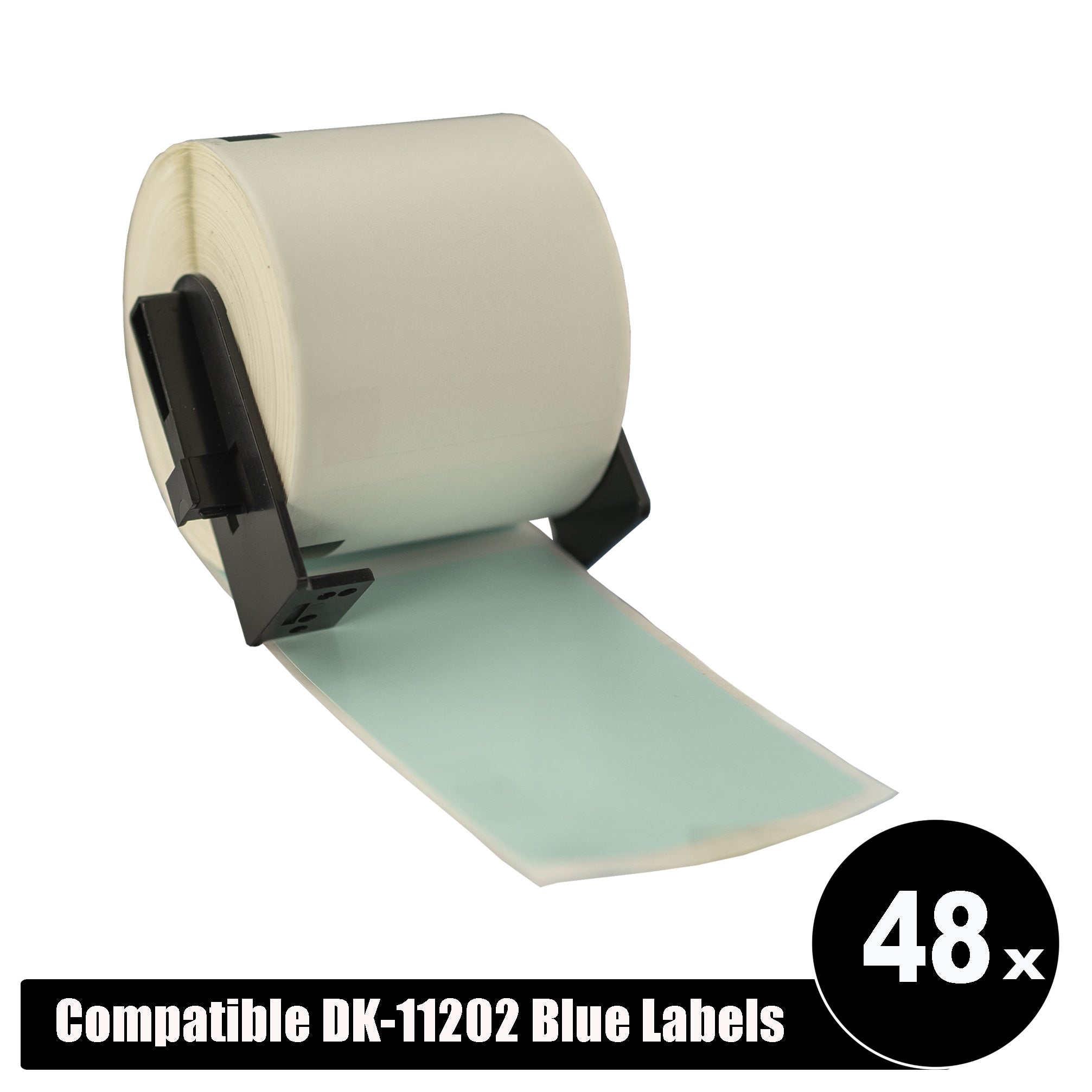 Compatible Brother DK-11202 Blue Label With Frame 62mm x100mm Shipping