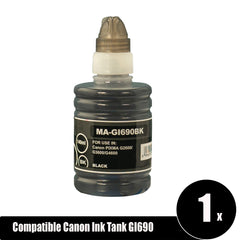 Compatible Canon GI690 Black Ink Tank