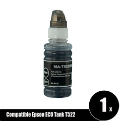 Compatible Epson ECO Tank T522 Black Ink