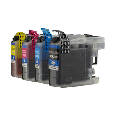 4x Compatible Brother LC-233 (BK+C+M+Y) Ink Cartridges