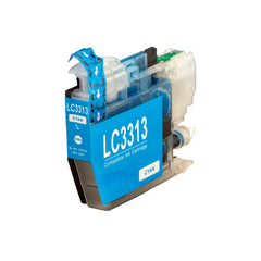 1x Compatible Brother LC-3313 Cyan Ink Cartridges